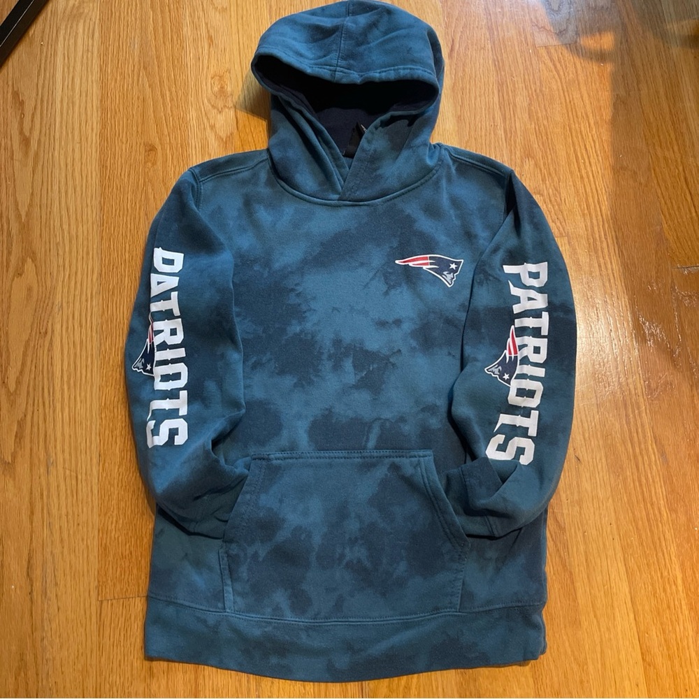 Blue Boys Patriots Hoodie